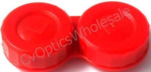 Red Standard Contact Lens Soaking Case
