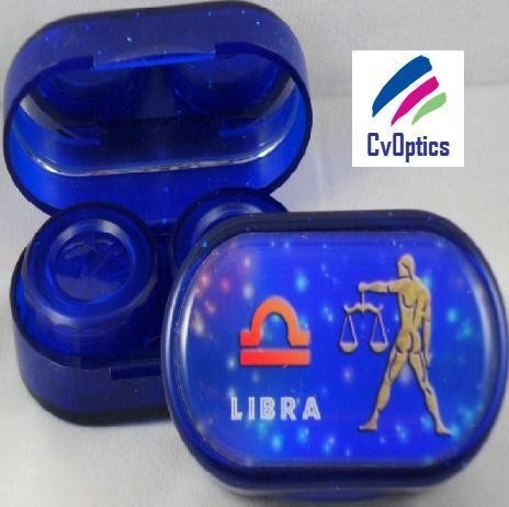 Libra Star sign Contact Lens Soaking Case