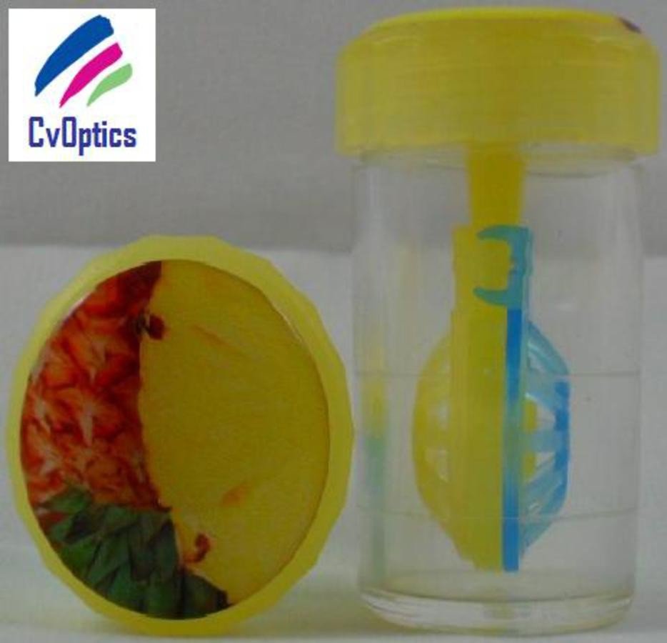 Pineapple Fruit Contact Lens Storage Soaking Barrel Case