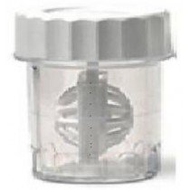 White Contact Lens Storage Soaking Barrel Case