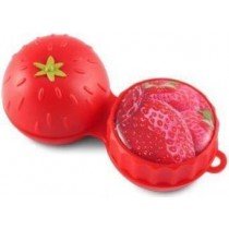 Strawberry 3D Contact Lenses Storage Soaking Case 