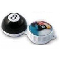 Eight Ball 3D Contact Lenses Storage Soaking Case 