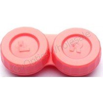 Pink Standard Contact Lens Soaking Case