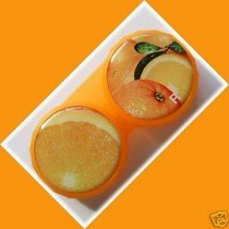Orange Summer Fruits Contact Lens Holder For Lenses