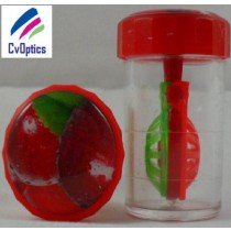 Cherry Fruit Contact Lens Storage Soaking Barrel Case