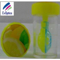 Lemon Fruit Contact Lens Storage Soaking Barrel Case