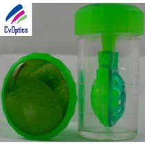 Apple Fruit Contact Lens Storage Soaking Barrel Case