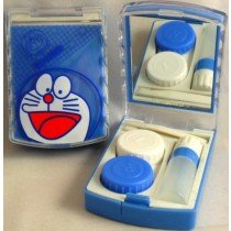 Doreamon Blue Contact Lens Storage Soaking Travel Kit